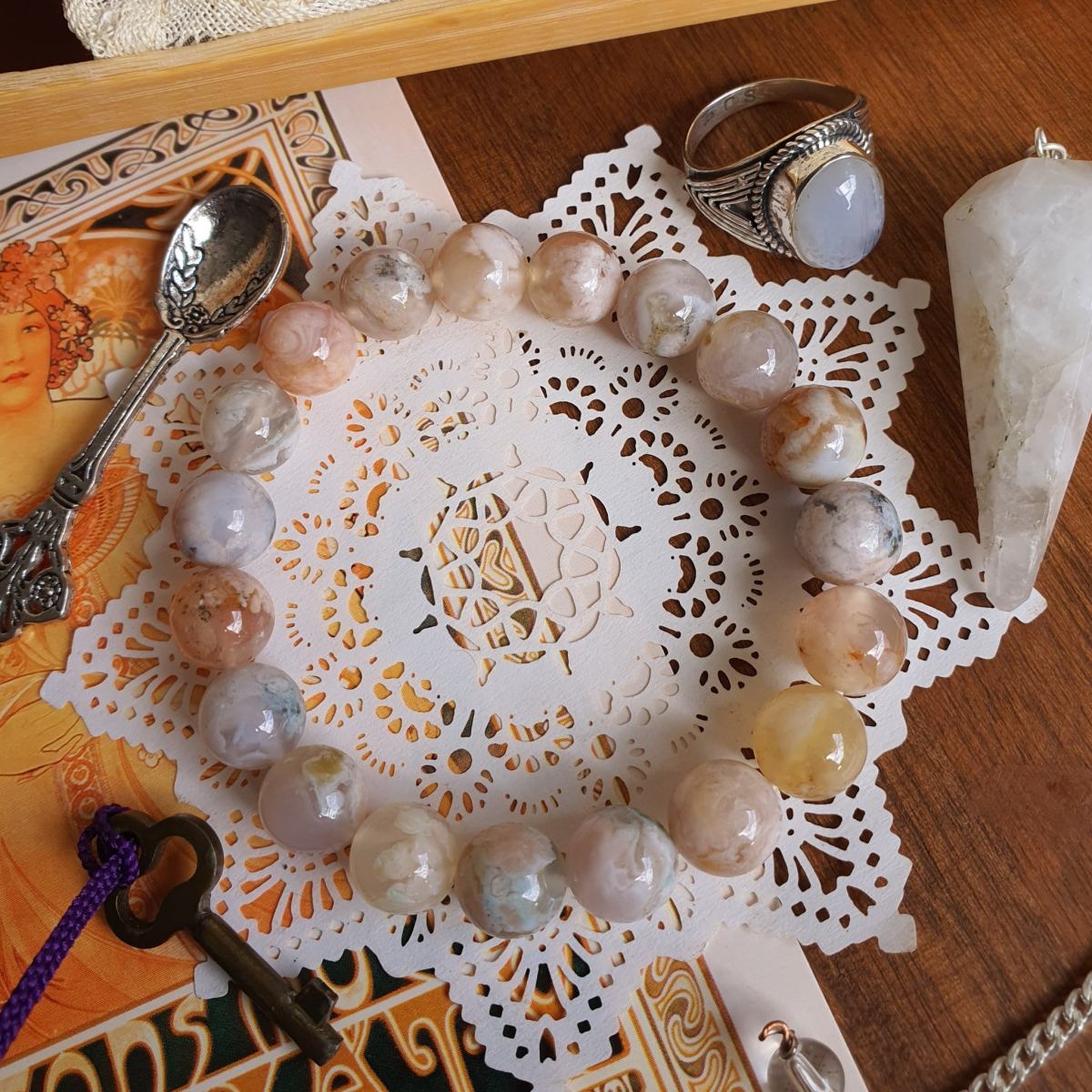 Cherry Blossom Agate