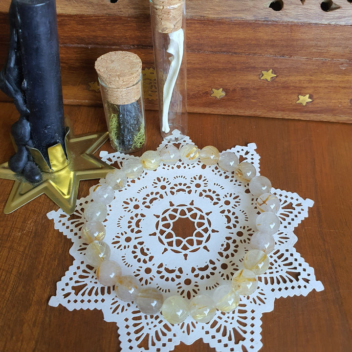 Golden Rutile Quartz