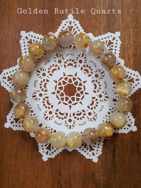 Golden Rutile Quartz