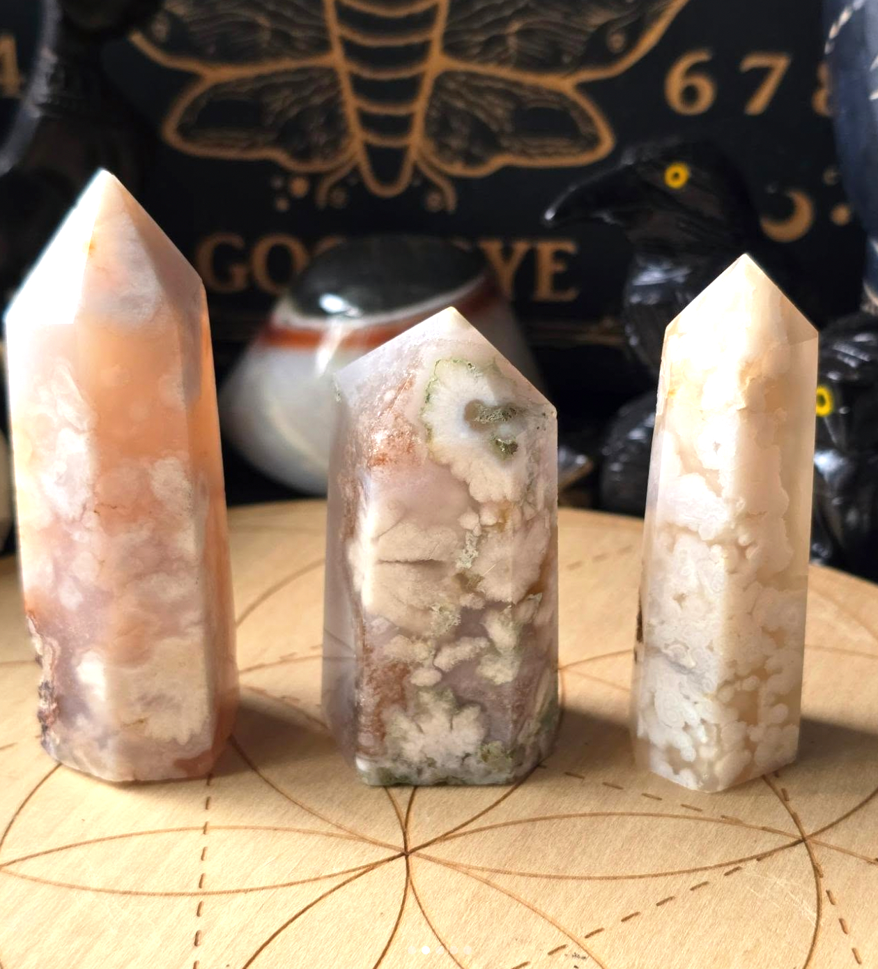 Cherry Blossom Agate Generator Tower