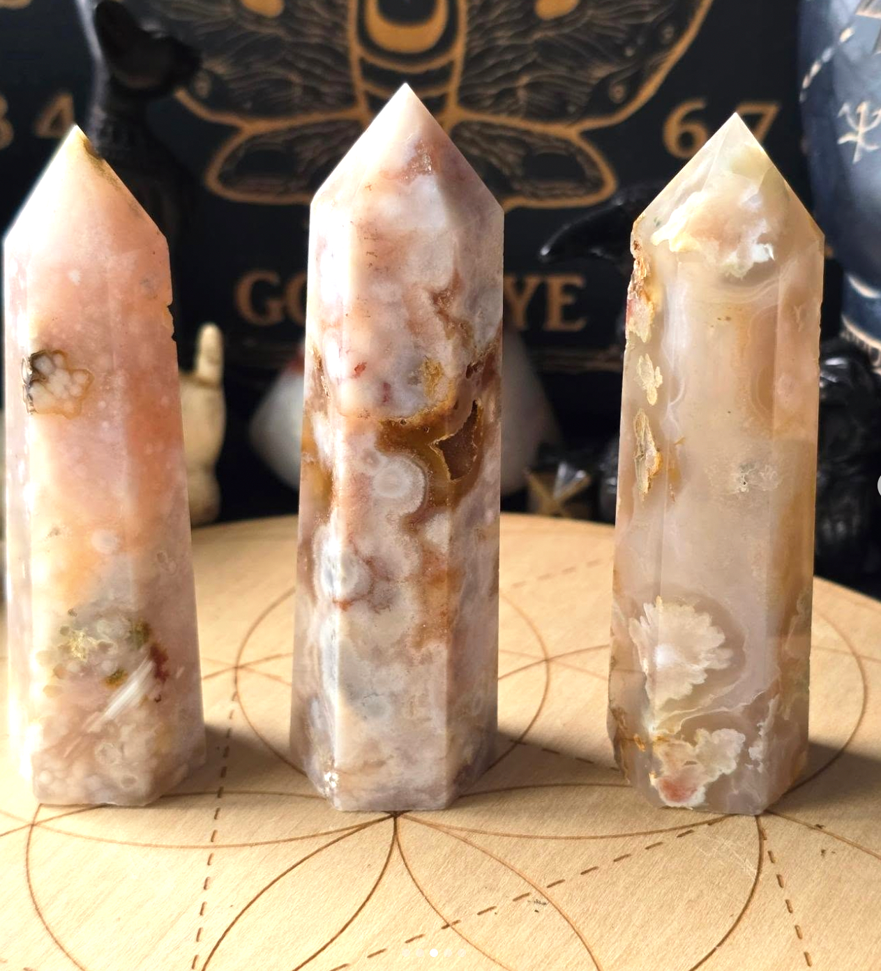Cherry Blossom Agate Generator Tower
