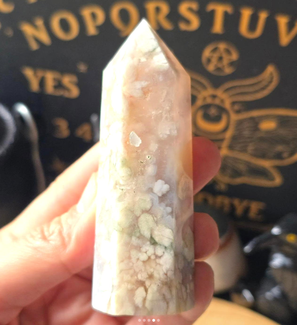 Cherry Blossom Agate Generator Tower