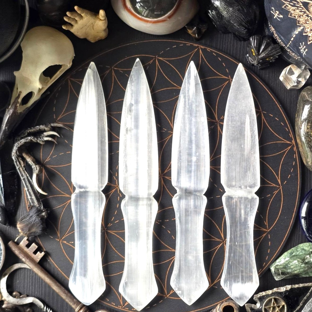 Selenite Knife