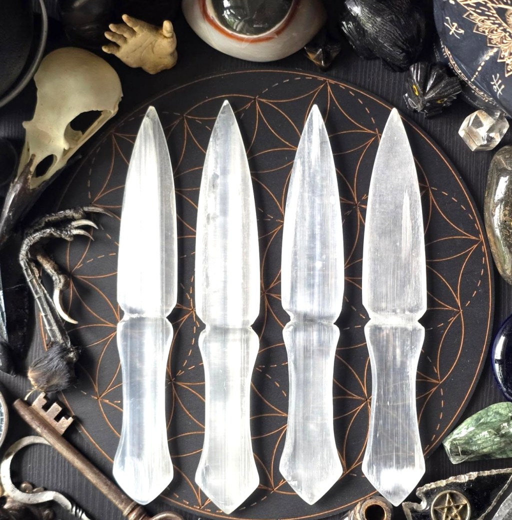 Selenite Knife
